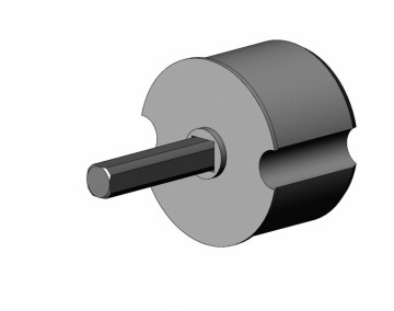 monoprop rond 78 mm voor oogwindwerk