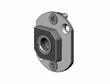 aluminium lagerblok met glijlager