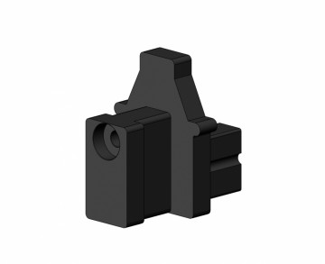 screen onderlijst geleiderblok