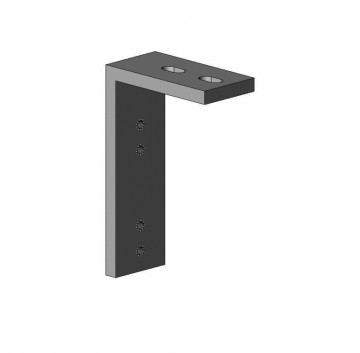 plafondsteun aluminium voor zonwering