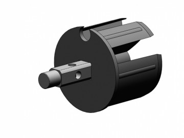 lagerprop voor katrol