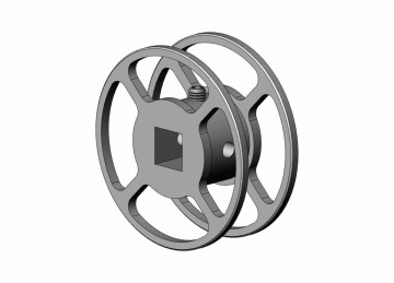 aluminium schijf voor katrolprop