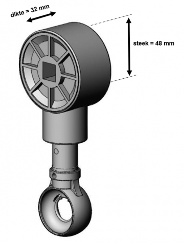 Oogwwerk 1 3 kunststog oog