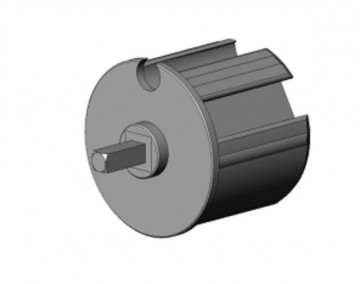 monoprop rond 63 mm voor oogwindwerk