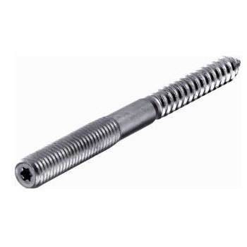 Stockeind M10x140 staalverzinkt